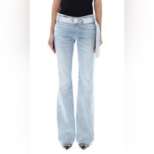 NWT Diesel D-Ebbybelt-S Denim Low Rise Bootcut Jeans W25
